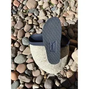 Men\'s Polo Ralph Lauren Cayson Slide Sandals BIG POLO Logo BLUE WHITE Size 10 Polo Ralph Lauren M Blue Sandals for Men for sale - eBay main image 4